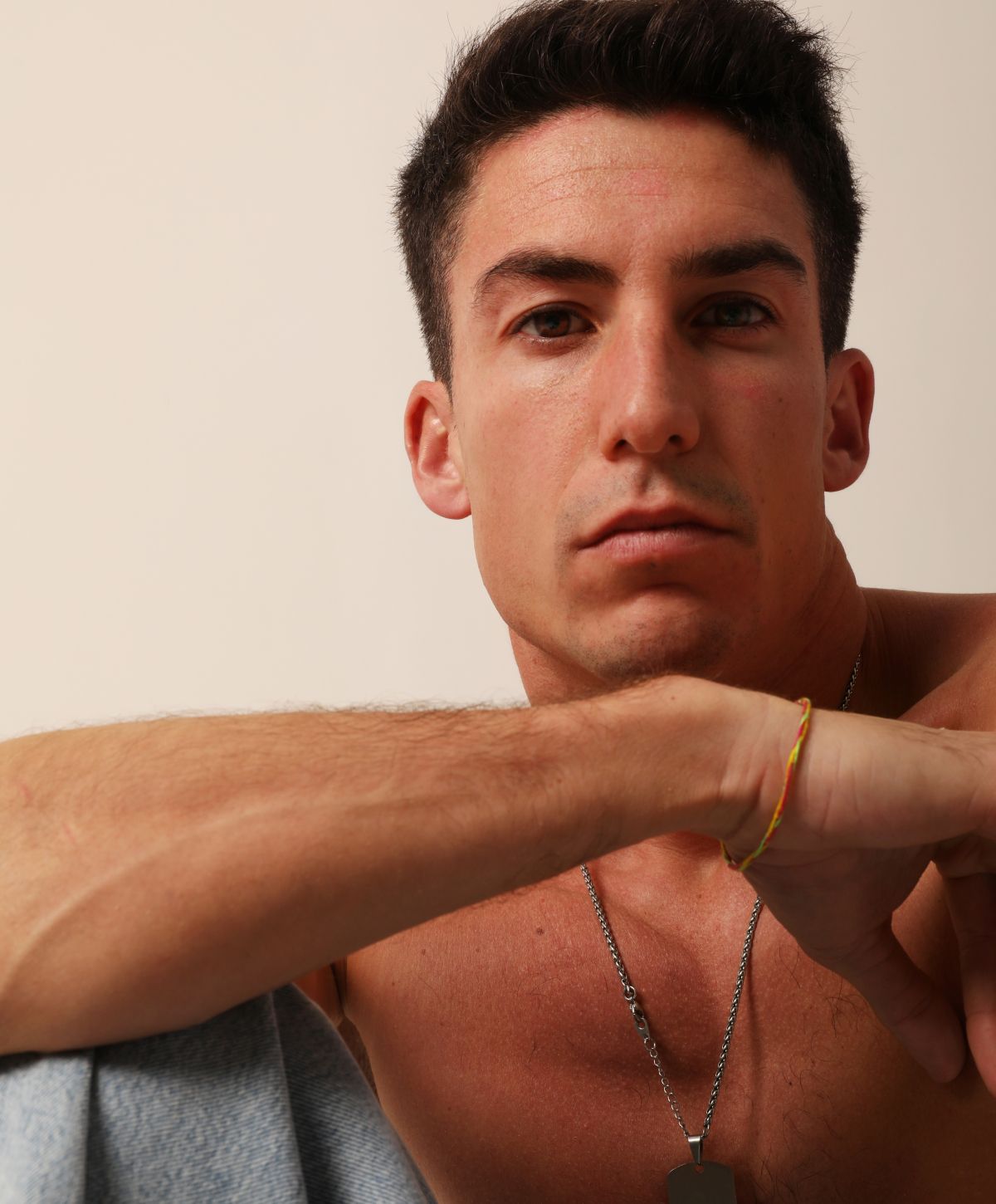 Franklin NeoGraft Hair Transplant Model with brown hair