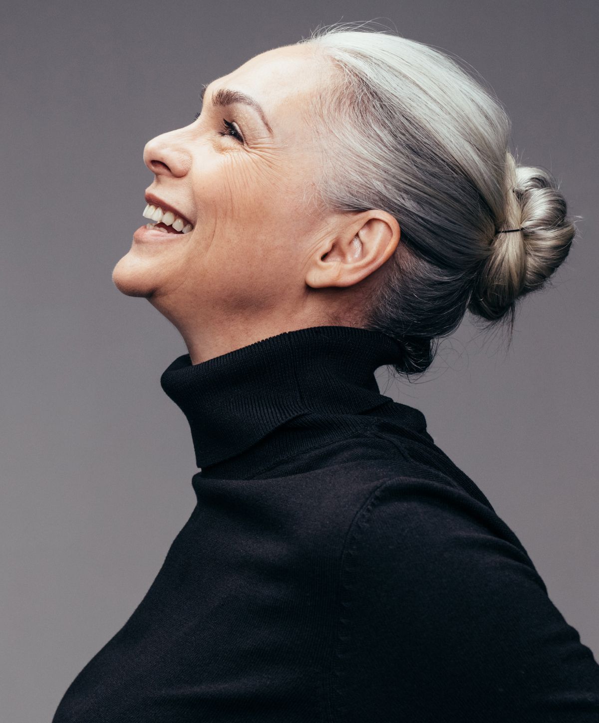 Franklin Kybella model in black shirt