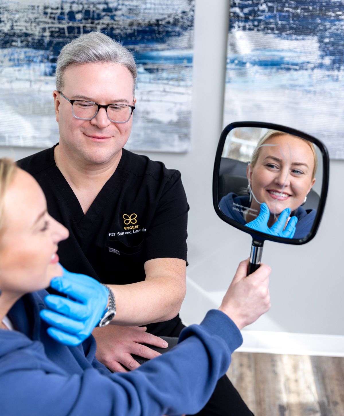 franklin plasma therapy doctor with patient